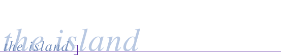 the island